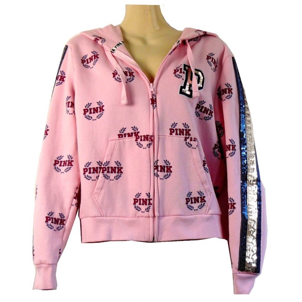 Victoria’s Secret Pink limited edition BLING hoodie